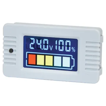 An adjustable battery capacity readout allowing you to display approximate battery levels for any battery between 1V and 100V.