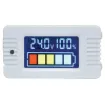 An adjustable battery capacity readout allowing you to display approximate battery levels for any battery between 1V and 100V.