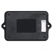 A compact backlit battery "fuel gauge" with high precision current measurement.