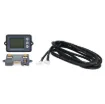 A compact backlit battery "fuel gauge" with high precision current measurement.