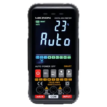 This compact true RMS digital multimeter provides in depth functionality for technicians troubleshooting devices and circuits.