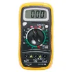 Amazing multimeter for the price! This 3.5 digit multimeter features 19 ranges, an in-built hFE transistor and diode test function.