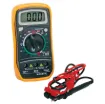 Amazing multimeter for the price! This 3.5 digit multimeter features 19 ranges, an in-built hFE transistor and diode test function.