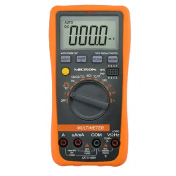 Featuring large, easy to read 20mm digits, this quality mini auto ranging digital multimeter is ideal for mobile technicians, installers or enthusiasts who want excellent performance and functions at an affordable price.