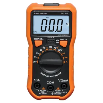An affordable, versatile multimeter designed for the electronics enthusiast or handyman.