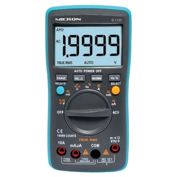 This professional digital multimeter offers extended resolution to 4 digits!