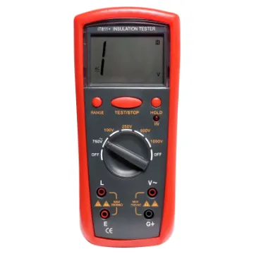 Digital insulation testers measure the electrical insulation strength between two conductors by applying a high voltage across them and measuring any current that flows. This is to test for "leakage" paths and insulation breakdown in electrical circuits.