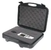 A must for the serious audio installer or enthusiast. This quality sound pressure level meter gives a digital readout of the ambient noise level at its microphone. Features two ranges: Low (30 to 80dB) and High (80 to 130dB), with two built-in weighting curves. A and C weighting. Response can be switched between slow (1s) or fast (125ms). Features