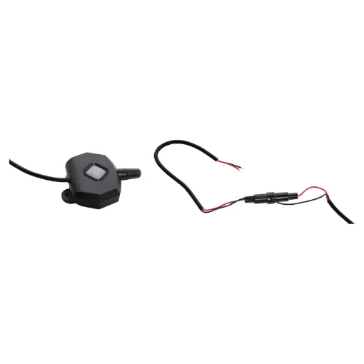 This signal booster for the Q1300 wireless TPMS allows you to increase range by relaying the sensors from your caravan or other trailer back to the internal monitoring unit in the vehicle. Requires 12V DC power. Bare end connection provided. 