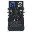Compatible with 3.5mm jack, 6.35mm jack, 3/5/7/8 pin DIN, RCA, 3/5 pin XLR, 4P Speakon, Powercon, banana plugs, RJ45 and USB. A quick and easy way to confirm lead integrity.
