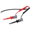 The Atlas LCR analyser is an advanced tester which greatly simplifies the testing of passive components. Simply connect the hook probes to the component legs and press test.