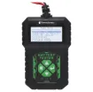 Detects and analyses battery voltage, cold cranking amperes (CCA), resistance (mO) and battery cell condition.