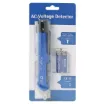 This handy AC non contact tester is a great addition to any toolbox. It detects live AC voltages from 100V to 600V (50-60Hz). Easy operation allows detection of live wires without contact.