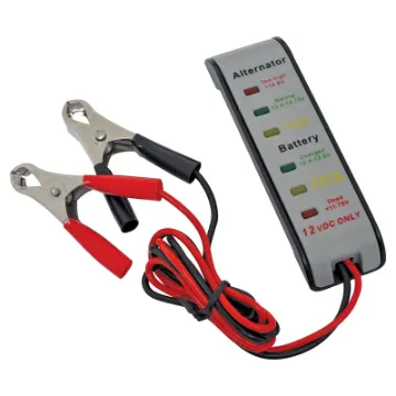 Provides a quick and easy way to test alternator/charging system function in 12V vehicles.