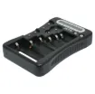 Allows quick voltage testing on consumer battery cells, including rechargeable cells. Suitable for use with AAA, AA, C, D, 9V, CR123A, CR2, CRV3, 2CR5, CR-P2.