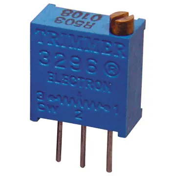 Top Adj. 25 Turn Trimpots.