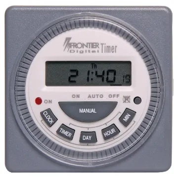 This versatile 7 day digital timer is ideal for use in any appliance which requires automation. It can be configured to switch at up to 8 different times during a 24 hour period. In addition, it can be programmed to operate on a wide variety of days. eg.