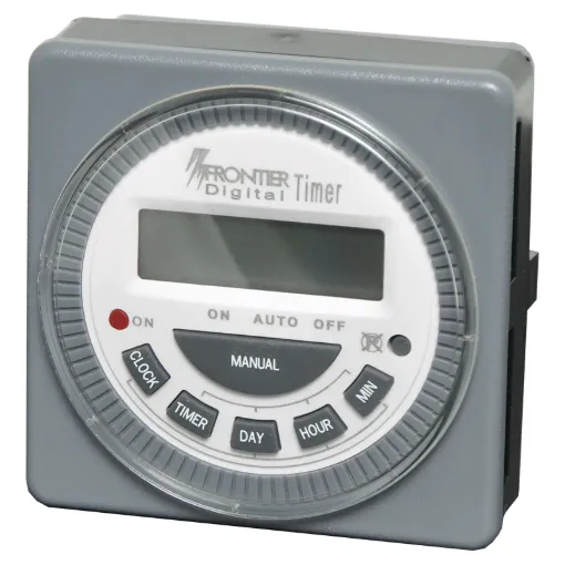 This versatile 7 day digital timer is ideal for use in any appliance which requires automation. It can be configured to switch at up to 8 different times during a 24 hour period. In addition, it can be programmed to operate on a wide variety of days. eg.