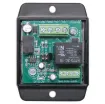 This latching relay box offers a compact solution to switching high current circuitry on and off using a low current momentary switch.