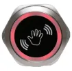 The S 0158 proximity switch can be programmed to unlock an electronic door lock with a wave of your hand in front of the sensor.  The IP65 rating enables the switch to be mounted to a wall plate at an indoor or outdoor location. It can be configured to either momentary or ON/OFF activation.