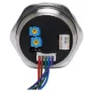 The S 0158 proximity switch can be programmed to unlock an electronic door lock with a wave of your hand in front of the sensor.  The IP65 rating enables the switch to be mounted to a wall plate at an indoor or outdoor location. It can be configured to either momentary or ON/OFF activation.