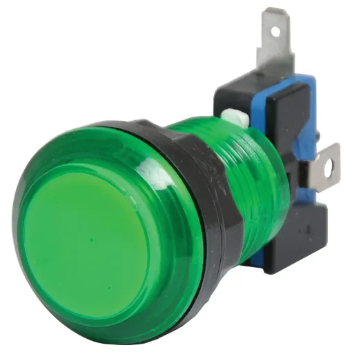 Ideal for use in retro gaming projects or anywhere a jumbo momentary switch may be required.