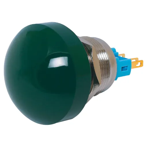 This industrial grade 22mm pushbutton switch is ideal for medical, access control, emergency and mining applications.
