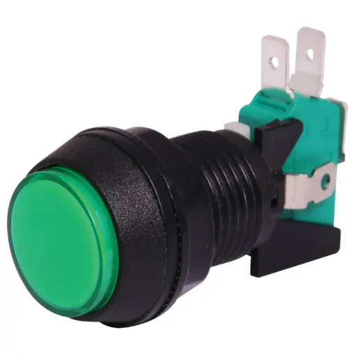 Switch type: SPDT Contact rating:16A @ 250V AC
Contact resistance: <50mΩ  Insulation resistance: >100M&Ω
LED: 12V AC/DC  Dialectric strength: 1000V between poles
Electrical life: >30,000 cycles
