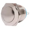 Heavy duty vandal resistant switch for indoor/ sheltered outdoor use eg carparks, building entrances. Momentary.

Switch type: Screw terminal SPST
Contact rating: 5A @ 250V AC
Panel Thickness: 1-10mm