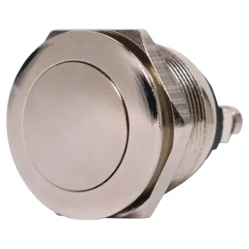 Heavy duty vandal resistant switch for indoor/ sheltered outdoor use eg carparks, building entrances. Momentary.

Switch type: Screw terminal SPST
Contact rating: 5A @ 250V AC
Panel Thickness: 1-10mm