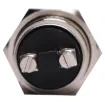 Heavy duty vandal resistant switch for indoor/ sheltered outdoor use eg carparks, building entrances. Momentary.

Switch type: Screw terminal SPST
Contact rating: 5A @ 250V AC
Panel Thickness: 1-10mm