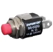 Momentary SPST pushbutton switch.