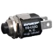 Momentary SPST pushbutton switch.