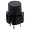 Switch type:  SPST momentary
Contact resistance:  &amp#880420M&amp#937
Contact breaking capacity: 10mA/35VDC
Actator diameter:  9mm
Insulation resistance: 100000M&amp#937
Dielectric strength:  500V
Inter-terminal capacity:  1pF
Life (nominal current &amp voltage):  500000 cycle
Temperature range:  -20&ordmC to +65&ordmC
Solderability:  235