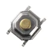 Contact rating:	50mA @ 12V DC
Contact resistance:	< 100mΩ
Insulation resistance:	>100MΩ
Life: 100,000 cycles