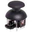 X Y Axis analog type potentiometer joystick control with a centre pushbutton activate switch.