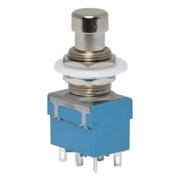 Switch Type: DPDT Alternate
Contact Rating: 4A @ 250V AC
Contact Resistance: <80m&Omega
Mounting Hole Diam.: 12mm