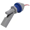 New model with increased current handling. Fully immersible. Ideal for water tank systems such as rain or waste water management, activating boat bilge pumps etc. Can be used to control pumps or electric valves when liquid levels change. Includes a waterp