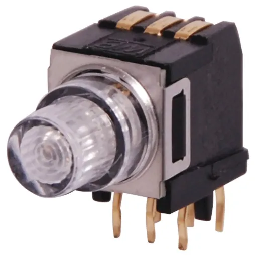 Switch type: SPST momentary
Max contact rating:	100mA @ 32V DC 
Contact resistance:	<250mΩ
Insulation resistance:	>100MΩ
Life:	50,000 cycles
LED voltage:	2.2V