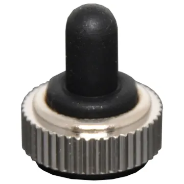 This cover screws on to the panel side of the switch, and doubles as the mounting nut. It protects the switch from moisture ingress through the front of the switch.