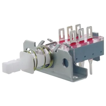 Locking push on, push off actuation. With Mounting Bar