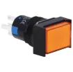 SPDT Momentary Action - Orange

Switch type: Momentary 
Body material: High grade thermoplastic 
Operating travel: 3.0mm 
Actuating force: 200-500gm 
Mech. lifetime: 1M operations min 
Electrical life: ≥50,000 operations min. 
Electrical rating: 250V AC 5A 
LED: 24V (inbuilt resistor) 
Dielectric strength: 2kVAC, 50Hz, 1 min 
Ins