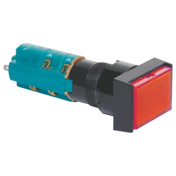 Alternate action type illuminated switch incorporating a very positive, audible and tactile feel when operated. Includes provision for a globe. In-built diffuser can be directly engraved. Alternatively a clear printed label can be placed behind the colour