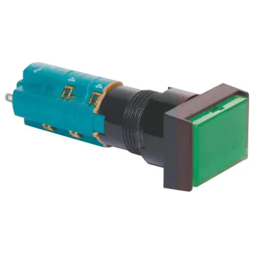 Alternate action type illuminated switch incorporating a very positive, audible and tactile feel when operated. Includes provision for a globe. In-built diffuser can be directly engraved.