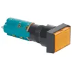 Alternate action type illuminated switch incorporating a very positive, audible and tactile feel when operated. Includes provision for a globe. In-built diffuser can be directly engraved.