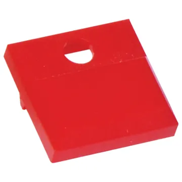 Cap with single LED hole.