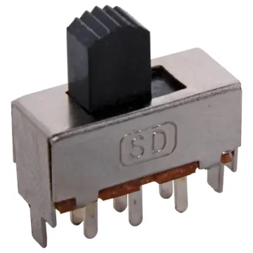 With plastic actuator.