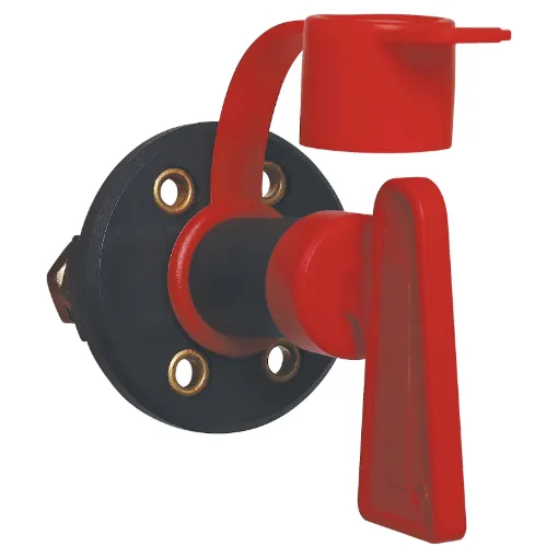 This waterproof battery disconnect switch ins made up of 1 x battery switch, 1 x key and 1 x waterproof cover.
