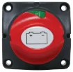 Rotary on/off master switch for high current DC circuits and battery banks.