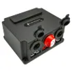 Designed to manage power distribution in your 12V or 24V vehicle. Measuring just 160x160x80mm, this box is packed with connections.